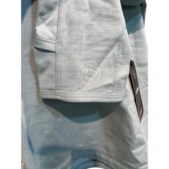 Allbirds Top Wmns Large Quarter Zip Pullover Sweatshirt Mid Layer Run Green NEW - Picture 8 of 12